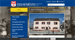 Desktop Screenshot of dolnimesto.cz